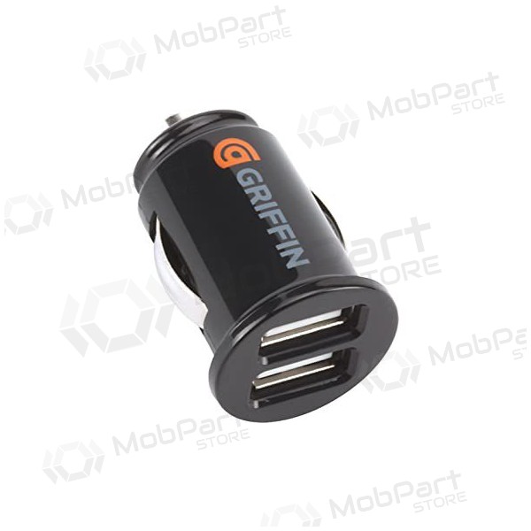 Cargador de coche GRIFFIN (2xUSB 1A) (negro)