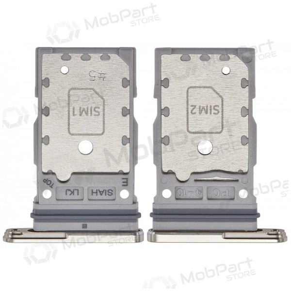 Soporte de tarjeta SIM para Samsung Galaxy S23 Ultra (crema) (original)