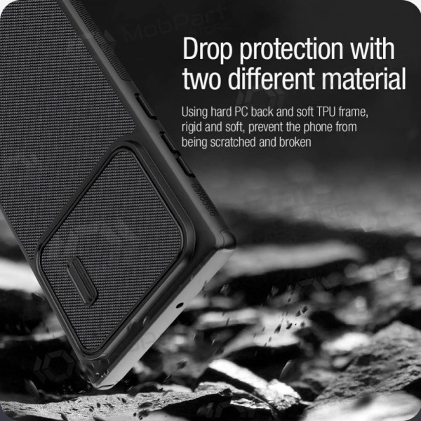 Xiaomi Redmi Note 12 5G / Poco X5 funda „Nillkin Textured Case“ (negro)