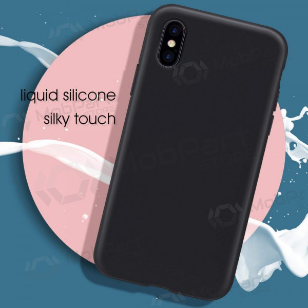 Funda para Apple iPhone 12 Pro Max - Liquid Silicone 1.5mm (negro)