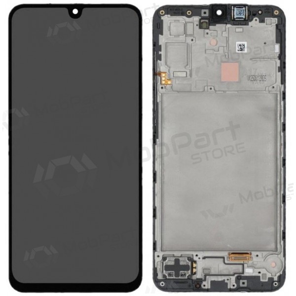 Pantalla para Samsung Galaxy A17 4G (negra) (con marco) (original)