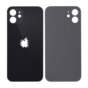 Tapa trasera para Apple iPhone 12 (negra)