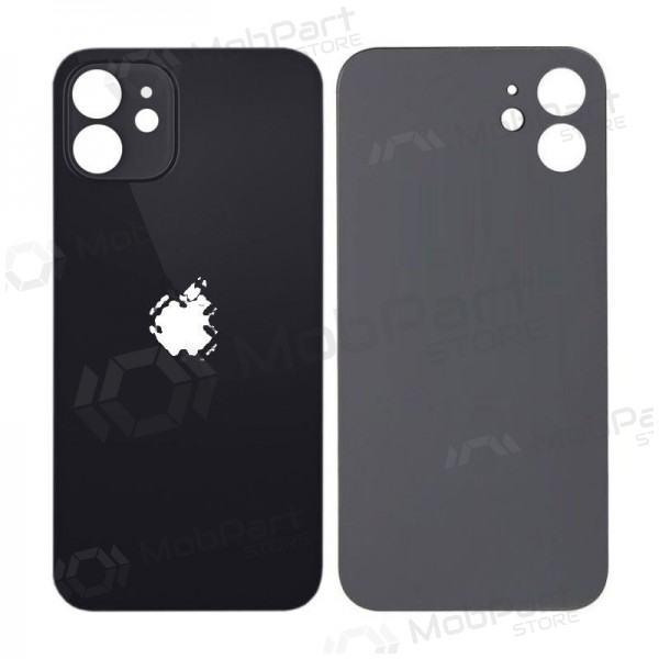 Tapa trasera para Apple iPhone 12 (negra)