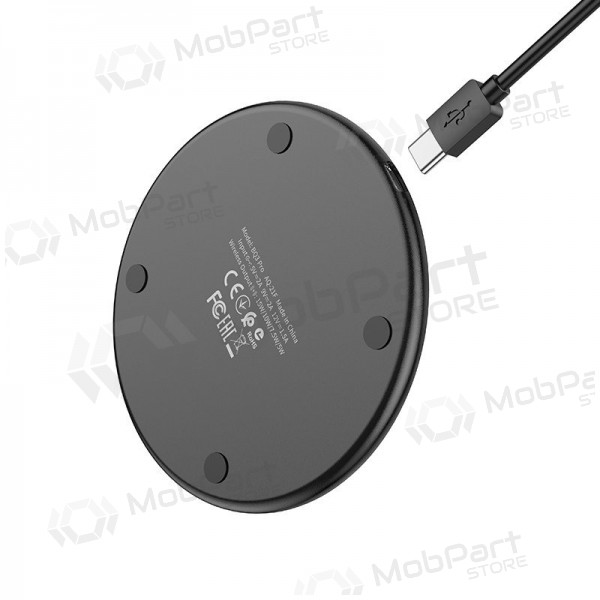 Cargador inalámbrico Borofone BQ3 Pro 15 W negro