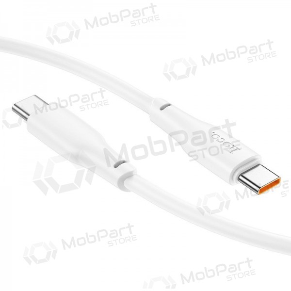 Cable USB-C Hoco X93 USB-C a USB-C 1 m 100 W blanco