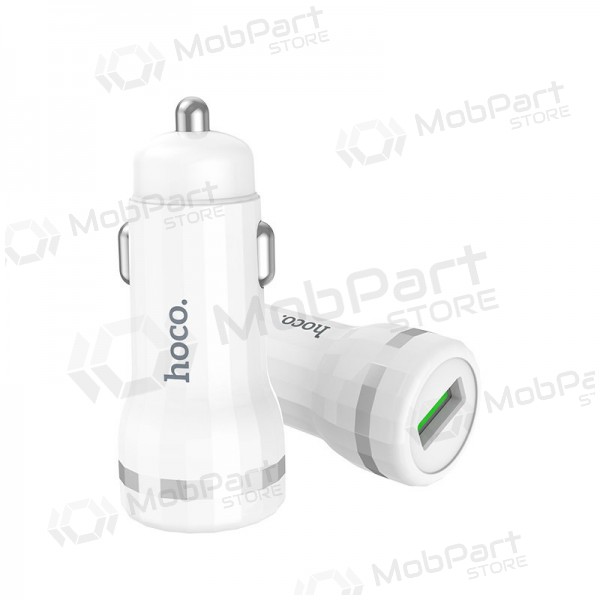 Cargador automobilinis Hoco Z27A Staunch Quick Charge 3.0 (3.1A) (blanco)