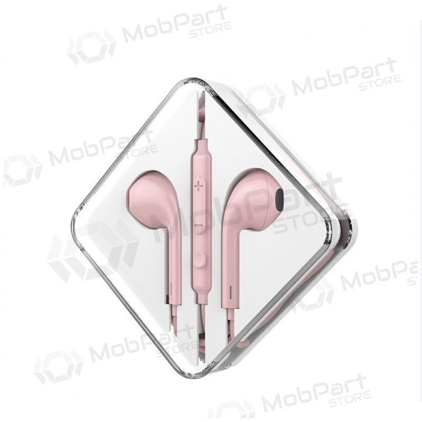 Manos libres HOCO M55 3,5mm (rosado)
