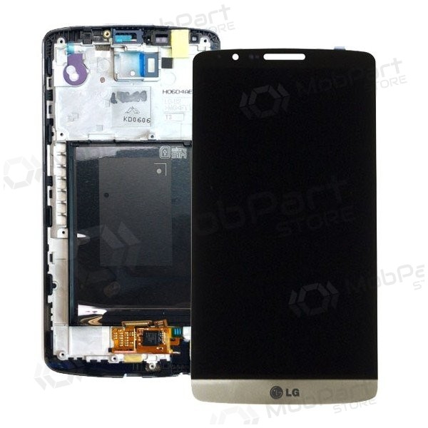 LG D855 Optimus G3 pantalla (con un marco) (dorado)