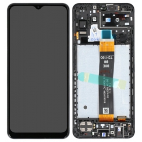 Samsung Galaxy A13 5G pantalla (negro) (con un marco) (original)