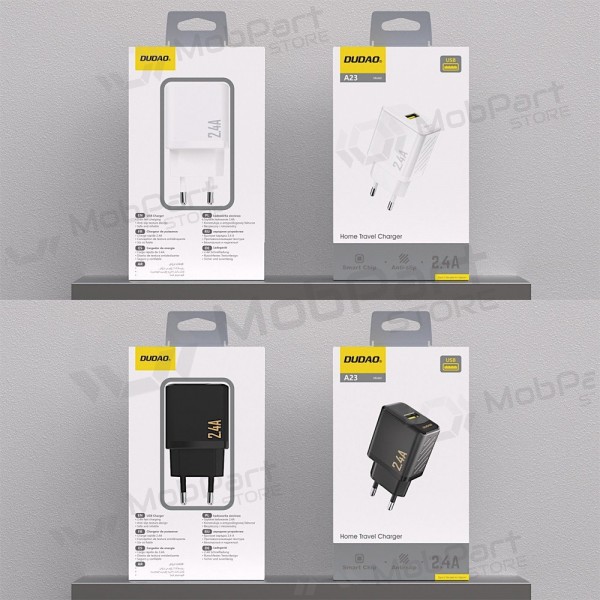 Cargador de teléfono Dudao A23 12 W USB-A blanco