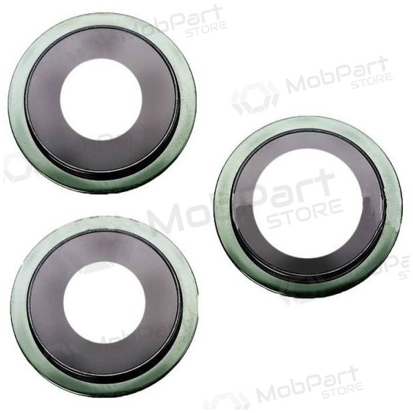 Apple iPhone 11 Pro / 11 Pro Max Cristal camara (3piezas) (verde) (con un marco) Apple iPhone 11 Pro / 11 Pro Max Cristal camara (3piezas) (verde) (con un marco)