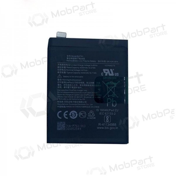 OnePlus 8 (BLP761) bateria / acumulador (4230mAh)