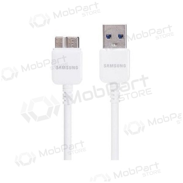 Samsung N9005 / N7200 Note 3 microUSB (ET-DQ10Y0WE) cable (blanco) (1M)