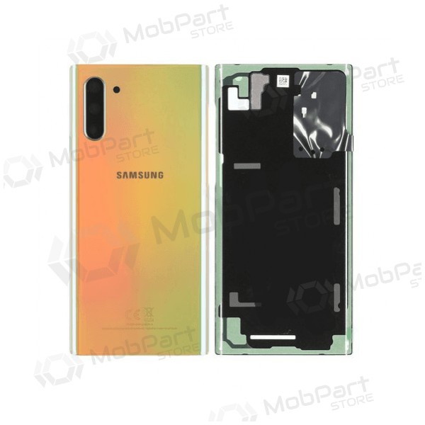 Samsung N970F Galaxy Note 10 tapa trasera de la batería (Aura Glow) (usada grade A, original)