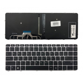 HP: EliteBook Folio 1040 G3, 844423-001 teclado (con iluminación)