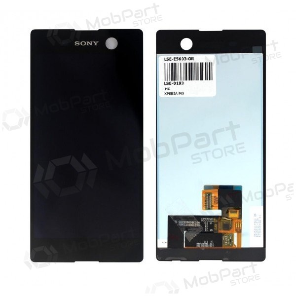 Sony E5603 Xperia M5 / E5606 / E5633 / E5653 / E5663 pantalla (negro) - Premium Sony E5603 Xperia M5 / E5606 / E5633 / E5653 / E5663 pantalla (negro) - Premium