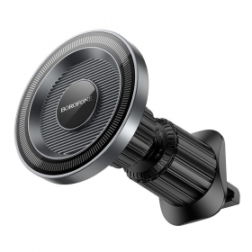 Soporte para teléfono de coche Borofone BH122 Magsafe (air vent) negro