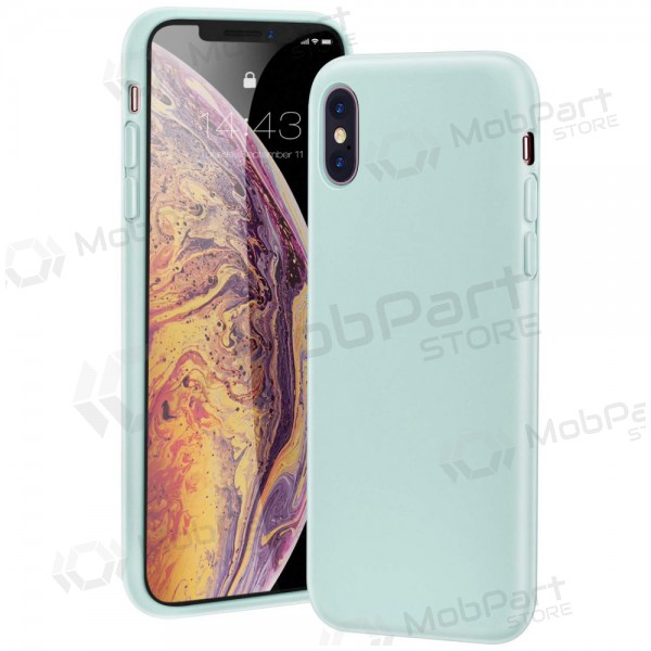 Funda para Apple iPhone 12 - Liquid Silicone 1.5mm (mint)