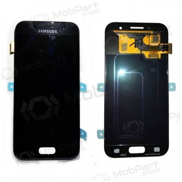 Samsung A320F Galaxy A3 (2017) pantalla (negro) (service pack) (original)