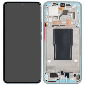 Xiaomi 12T / 12T Pro pantalla (azul) (con un marco) (Premium)