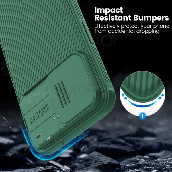 Apple iPhone 14 funda „Nillkin CamShield Pro“ (verde)