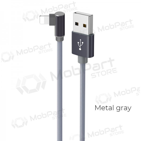 USB cable Borofone BX26 Lightning 1.0m (gris)