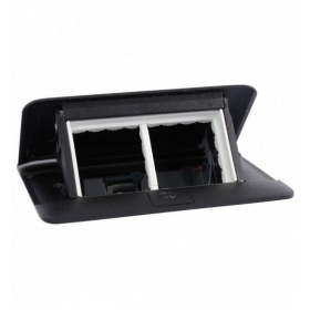 Įleidžiama modulinė dėžutė 4 mod. Legrand 654002 (negro, metalinė)