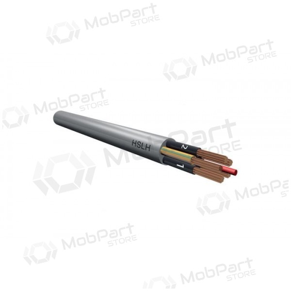 Cable flexible Elmat HSLH-JZ 4x1.5 mm² cobre LSZH CPR Cca 300/500 V.