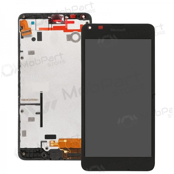 Microsoft (Nokia) Lumia 640 pantalla (con un marco) (negro) (usada grade A, original)