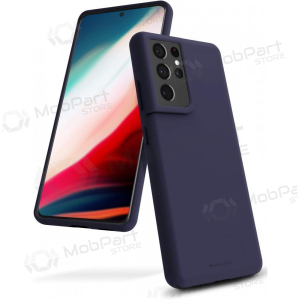 Funda para Samsung Galaxy A15 Mercury - Silicone Case (azul oscuro)