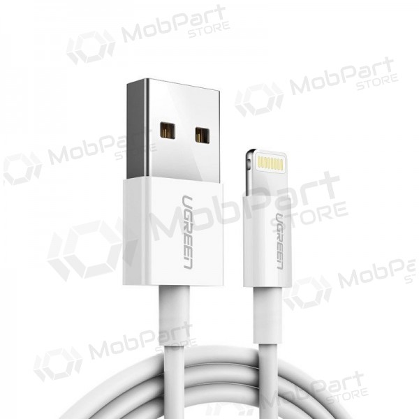 USB cable Ugreen US155 MFi USB to Lightning 2.4A 2.0m blanco