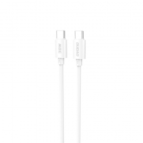 Cable USB-C Dudao L4C USB-C a USB-C 2 m 30 W blanco