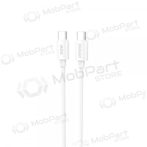 Cable USB-C Dudao L4C USB-C a USB-C 2 m 30 W blanco