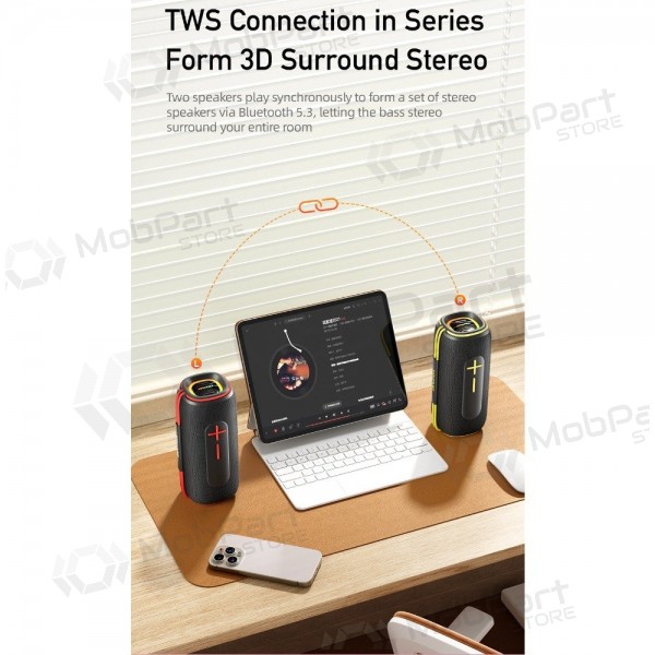 Bluetooth altavoz portátil Awei KA5 20W negro