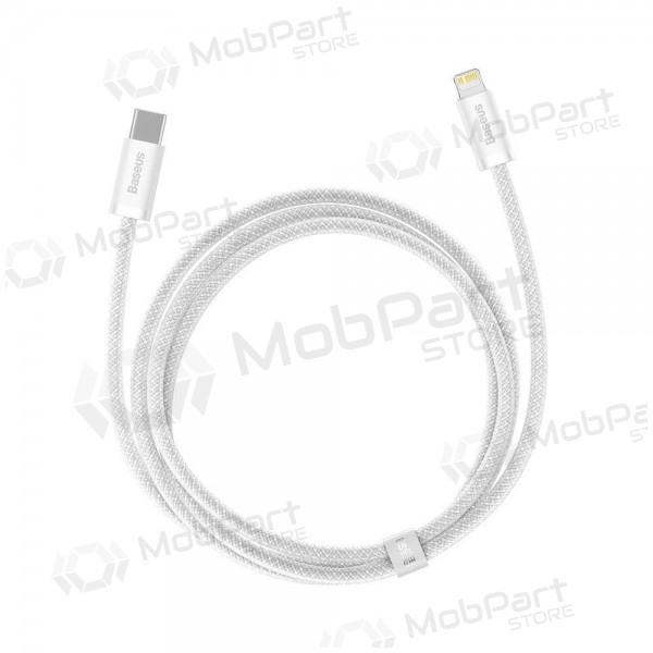 Cable Baseus Dynamic Type-C - Lightning 20W 1.0m (blanco) CALD000002
