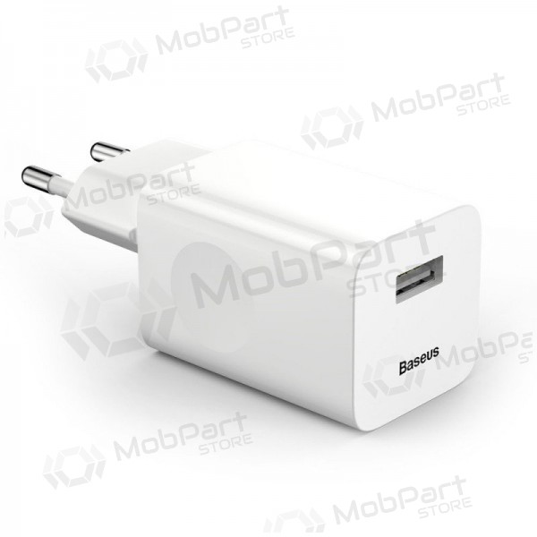 Cargador de teléfono Baseus CCALL-BX02 24 W USB-A blanco