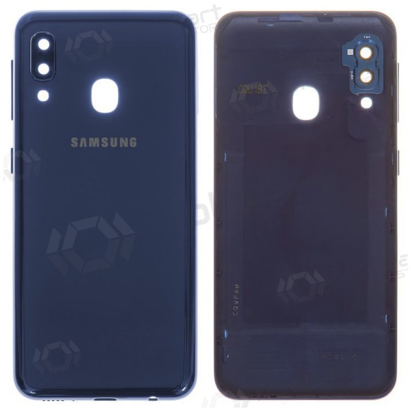 Samsung A202 Galaxy A20e 2019 tapa trasera de la batería (azul) (usada grade C, original)
