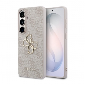 Funda para Samsung Galaxy S26 -Guess PU 4G Metal Logo- (gris)