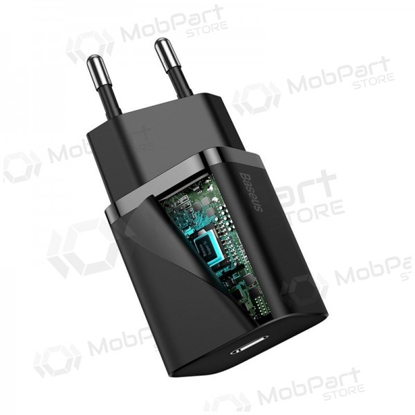 Cargador buitinis Baseus Super Si 20W negro CCSUP-B01