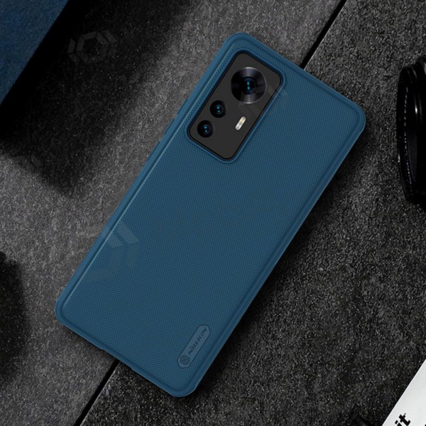 Xiaomi Redmi Note 12 5G / Poco X5 funda „Nillkin Frosted Shield“ (azul) Xiaomi Redmi Note 12 5G / Poco X5 funda „Nillkin Frosted Shield“ (azul)