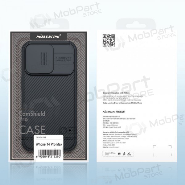 Apple iPhone 14 funda „Nillkin CamShield Pro“ (azul)
