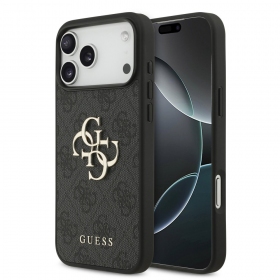 Funda para Apple iPhone 17 Pro Max - Guess PU 4G Metal Logo