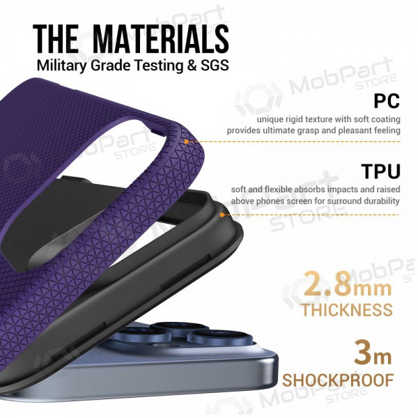 Apple iPhone 14 Pro Max funda „Perfectionists“ (violeta)