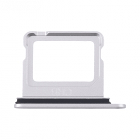 Apple iPhone 16, 16 Plus bandeja de tarjeta SIM (blanco)