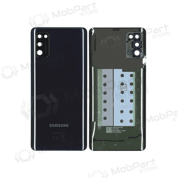 Samsung A415 Galaxy A41 2020 tapa trasera de la batería (negro) (usada grade C, original)