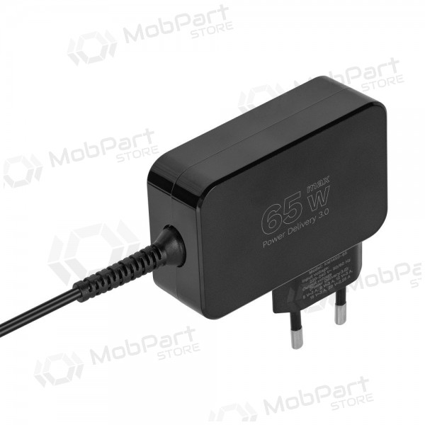 Cargador universal para portátiles Kruger&Matz 65W negro