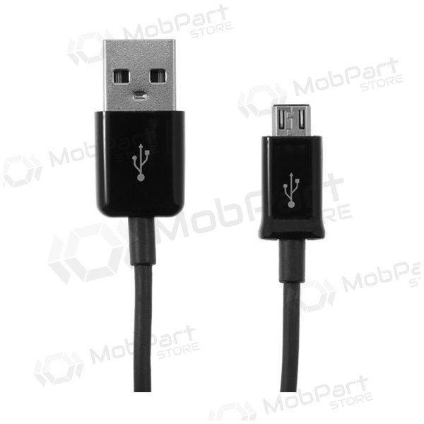 Samsung i9300 Galaxy S3 / i9300 Galaxy S3 Neo / N7000 Galaxy Note / i9100 Note microUSB cable (1,5m) (negro)