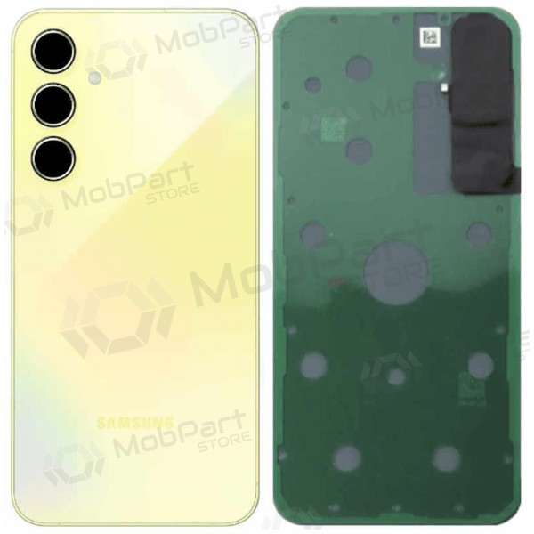 Tapa trasera para Samsung Galaxy A55 5G (amarilla) (original)