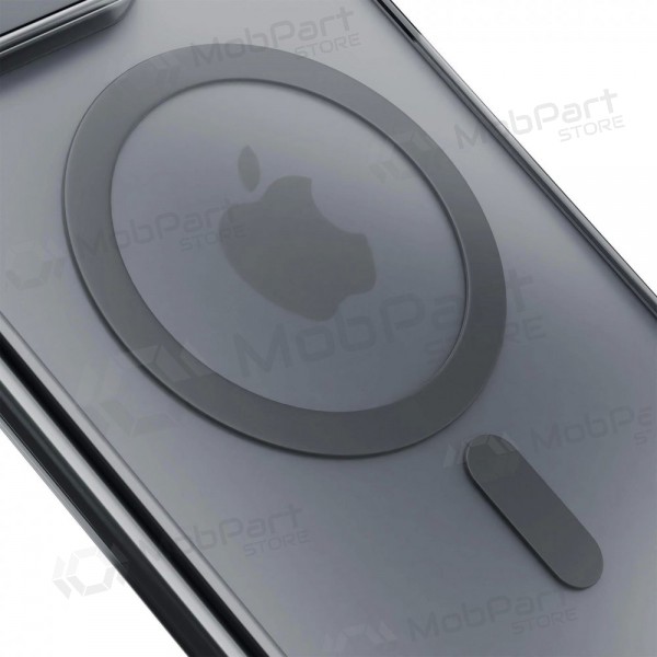 Funda para Apple iPhone 17 Pro, 18 Pro -3mk Frosty MagCase- (negra)
