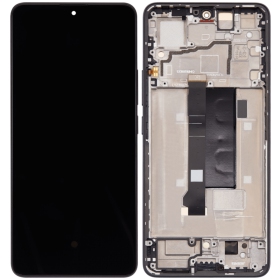 Xiaomi Redmi Note 13 Pro 5G / Poco X6 5G pantalla (negro) (con un marco) (Premium)